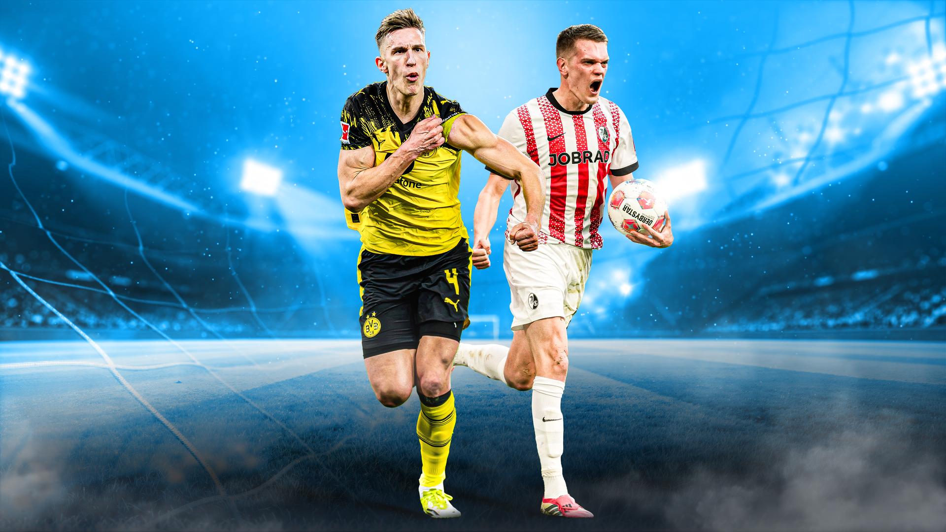 Nico Schlotterbeck (l.) und Matthias Ginter (r.) | ARD