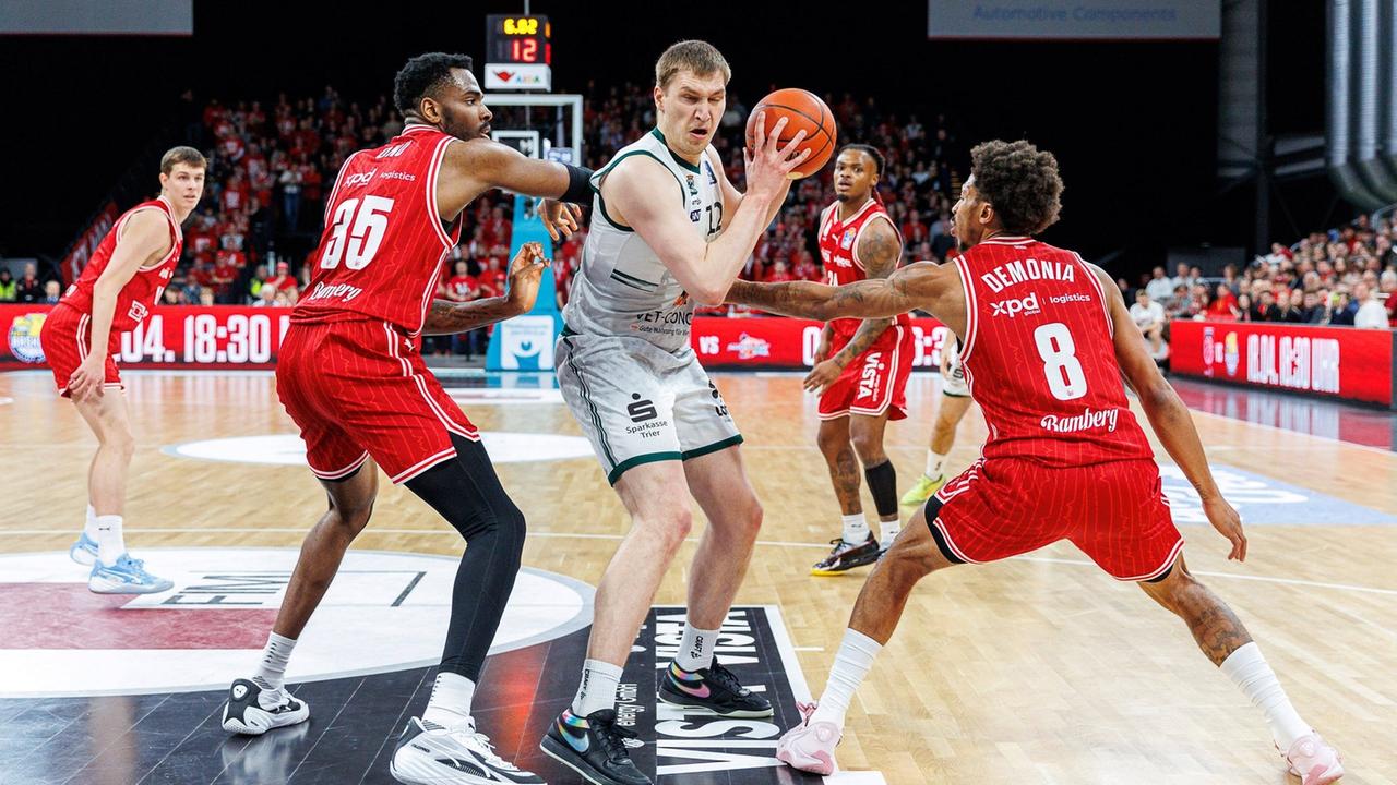 Gladiators Trier verlieren deutlich bei den Bamberg Baskets