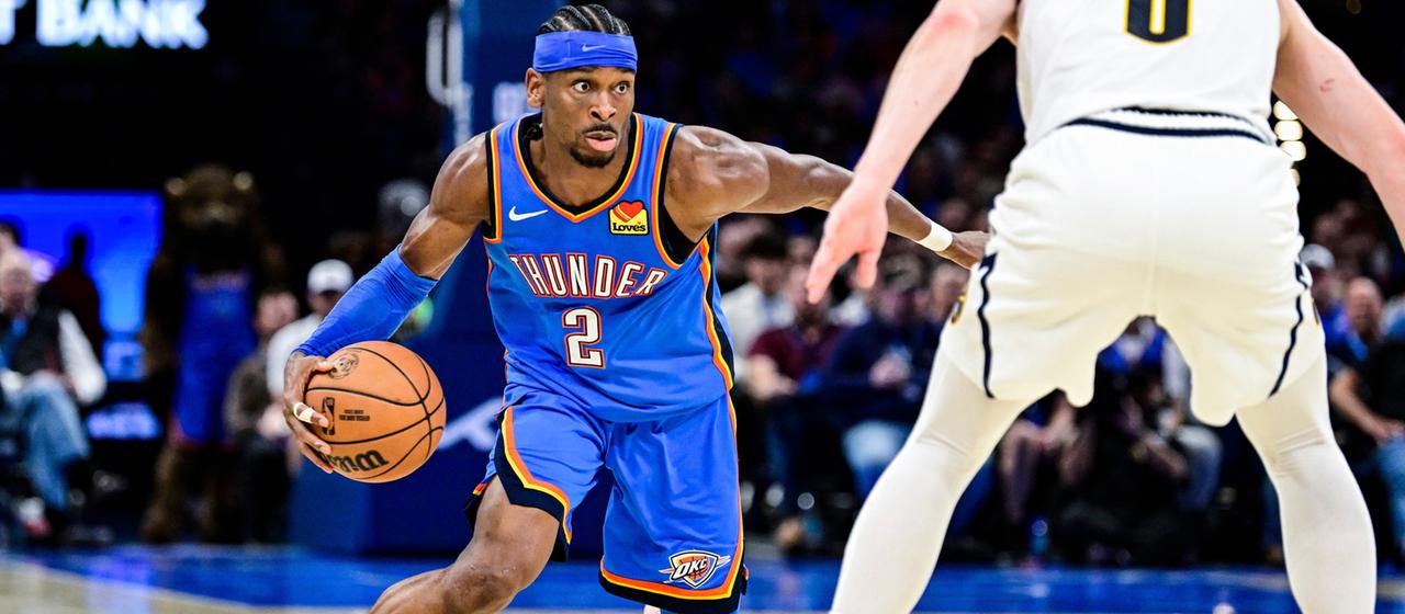 Nicht zu stoppen: Shai Gilgeous-Alexander von den Oklahoma City Thunder