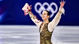 Der russische Eiskunstläufer Petr Gumennik