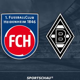 Logo 1. FC Heidenheim 1846 gegen Borussia Mönchengladbach