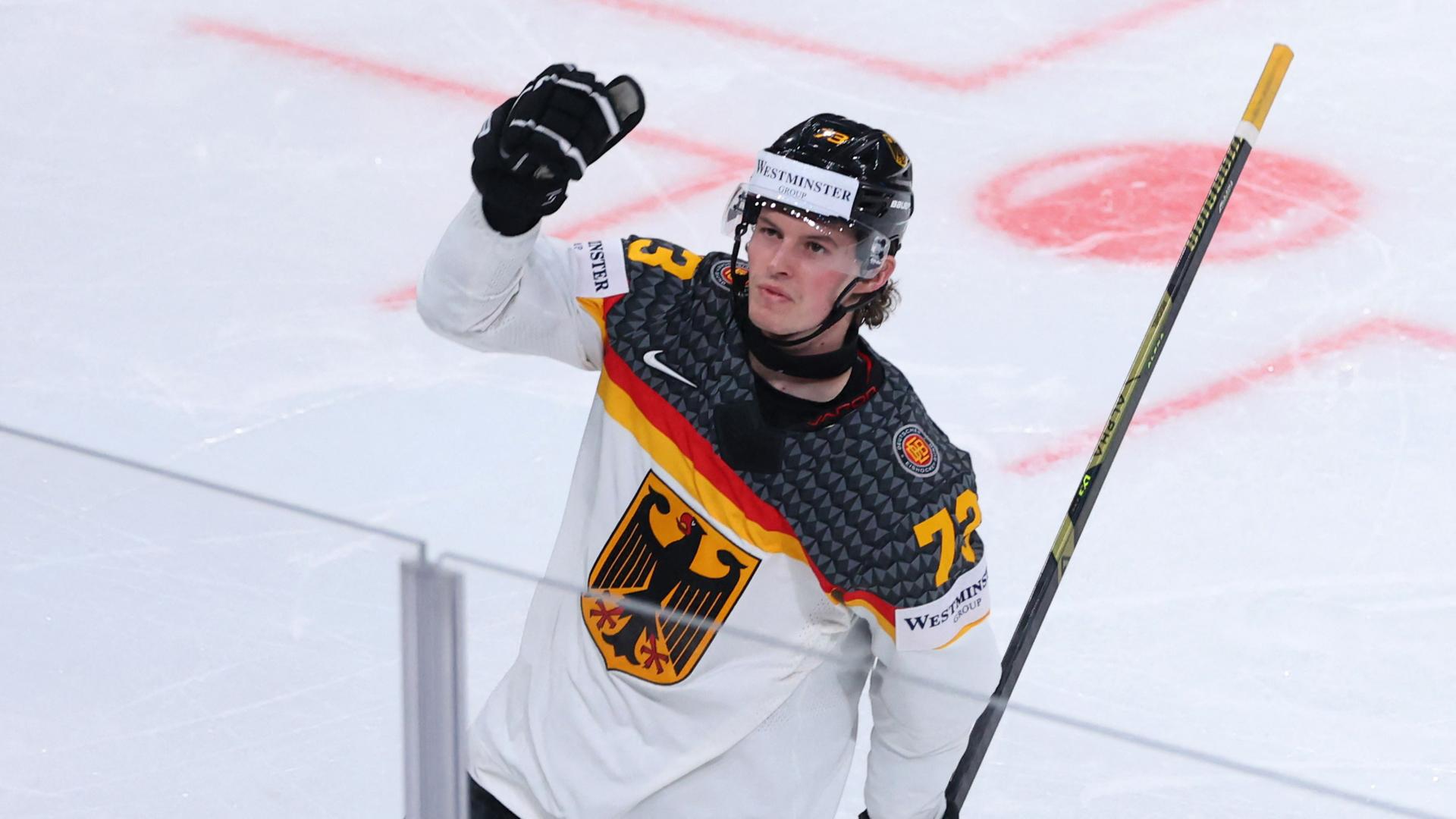 Eishockey-WM: Lukas Reichel beschert DEB-Team Endspiel ums Viertelfinale