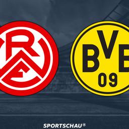 Logo Rot-Weiss Essen gegen Borussia Dortmund