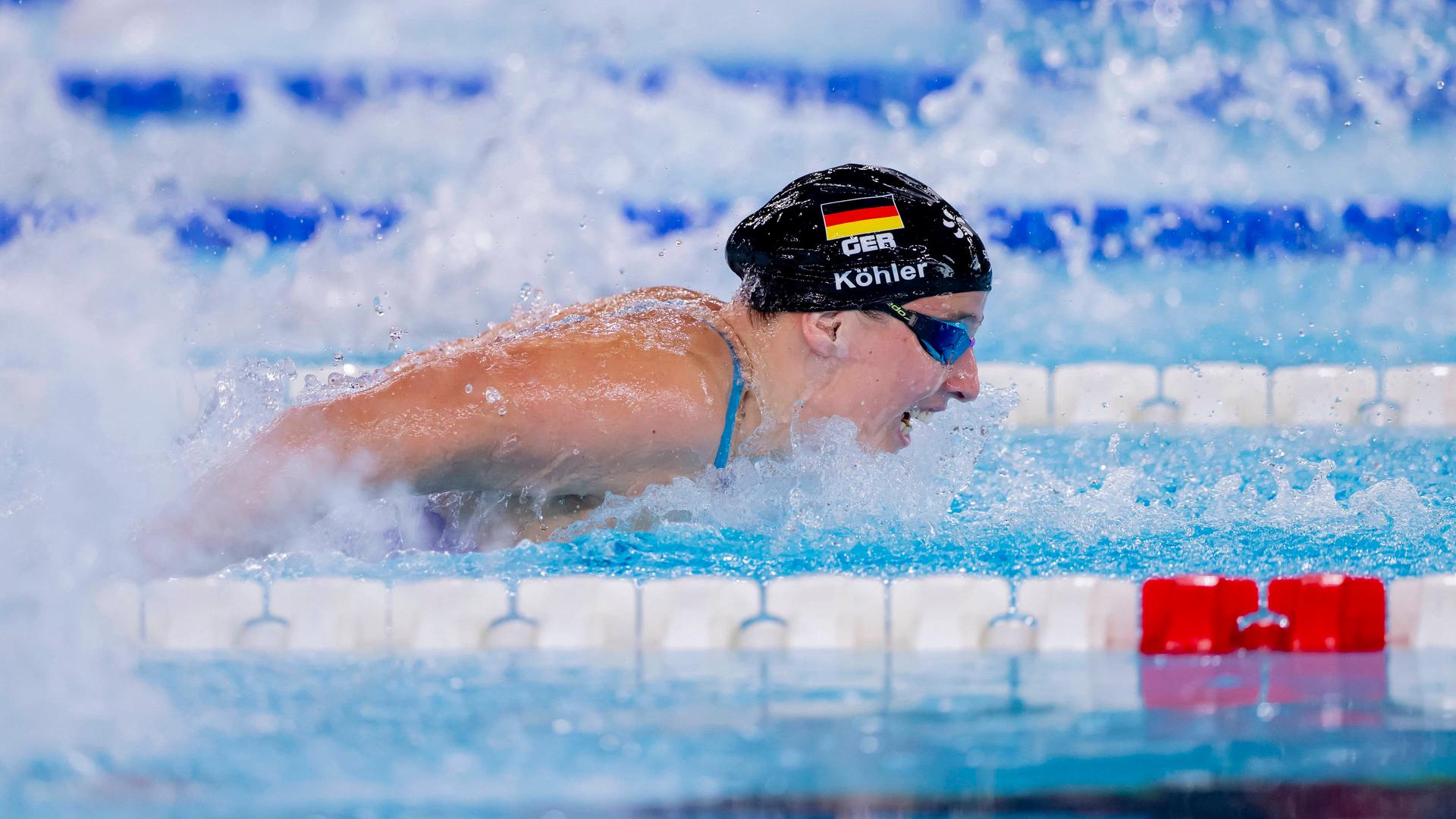 Köhler schwimmt zu Silber auf der Langbahn