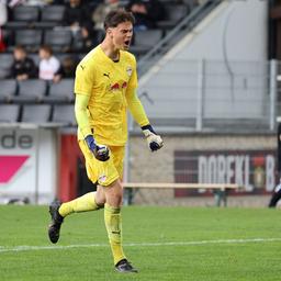 Franz Ferdinand Hantschmann jubelt

