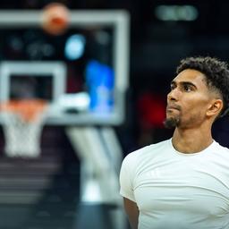 Basketball national player Maodo Lo before the European Championship game Germany against Lithuania (source: Imago / Alexander Trienitz)