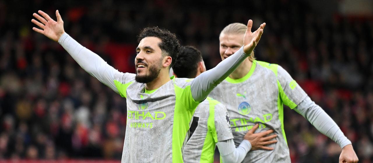 Rayan Cherki bejubelt eigenen Treffer