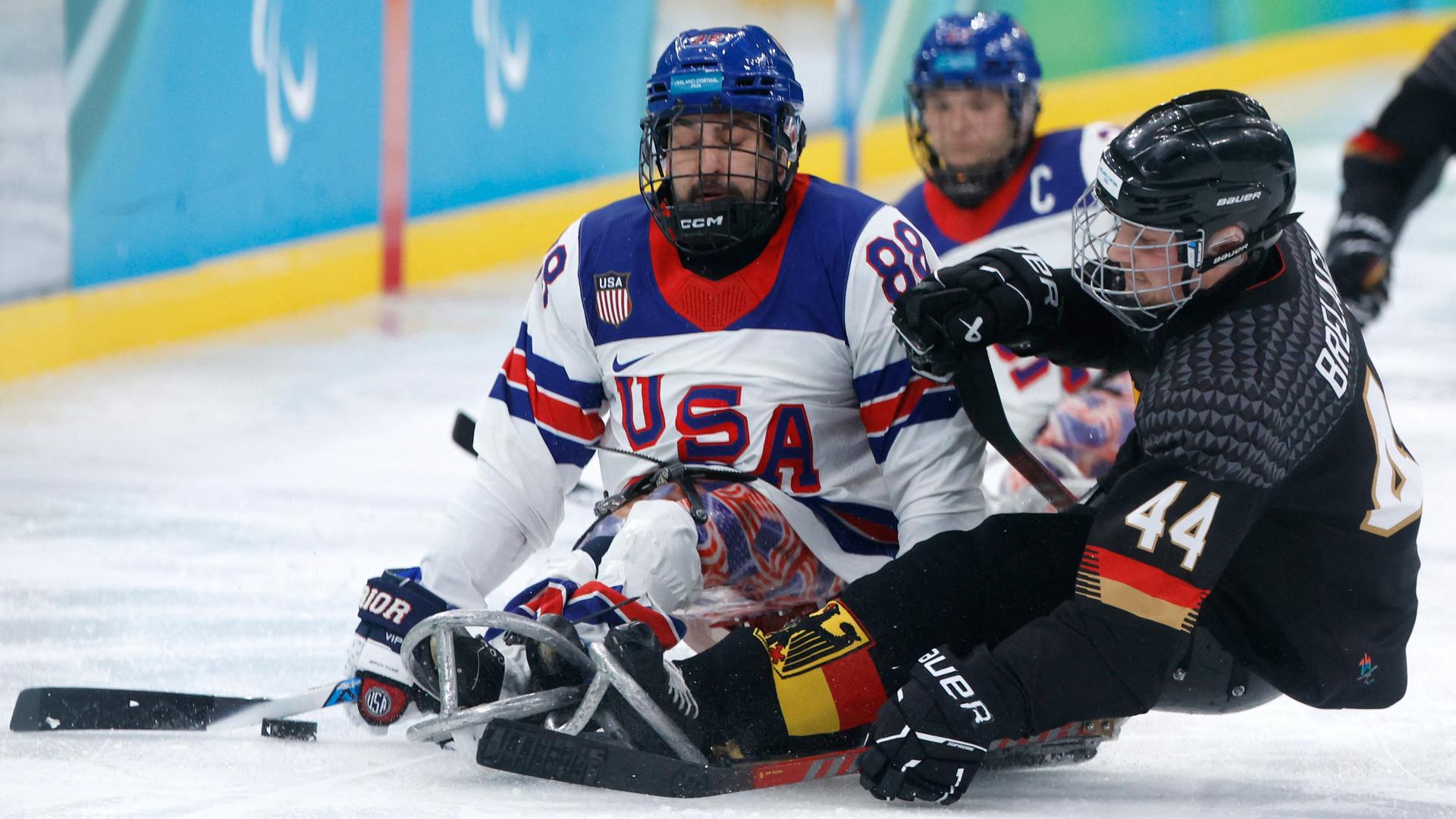 Para-Eishockey: Deutschland gegen die USA | REUTERS