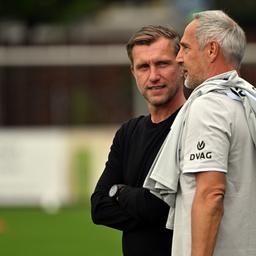 Geballte Frankfurter Fußballexpertise: Sportvorstand Markus Krösche (links) und Trainer Adi Hütter.