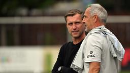 Geballte Frankfurter Fußballexpertise: Sportvorstand Markus Krösche (links) und Trainer Adi Hütter.