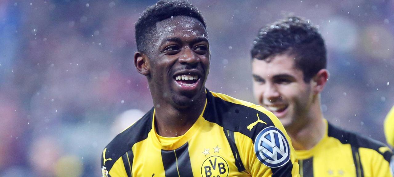 Tor des Monats, April 2017, Ousmane Dembelé, Borussia Dortmund | imago Tor des Monats, April 2017, Ousmane Dembelé, Borussia Dortmund