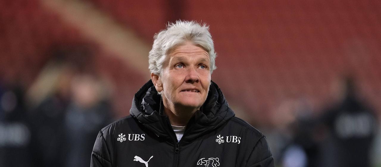 Die Schweizer Frauen-Nationaltrainerin Pia Sundhage