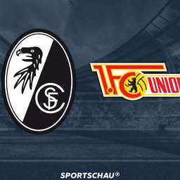 Logo SC Freiburg gegen 1. FC Union Berlin