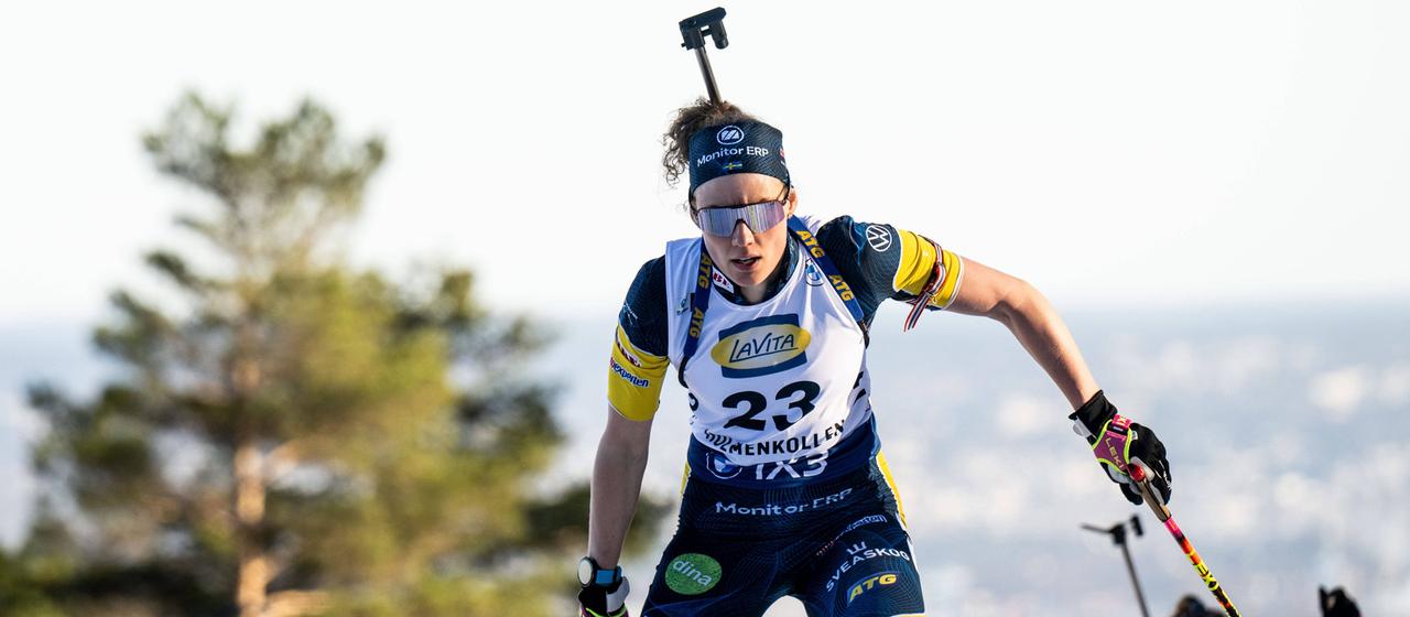 Hanna Öberg im Sprint von Oslo