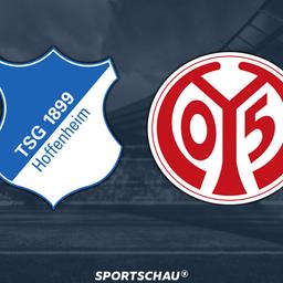 Logo 1899 Hoffenheim gegen 1. FSV Mainz 05