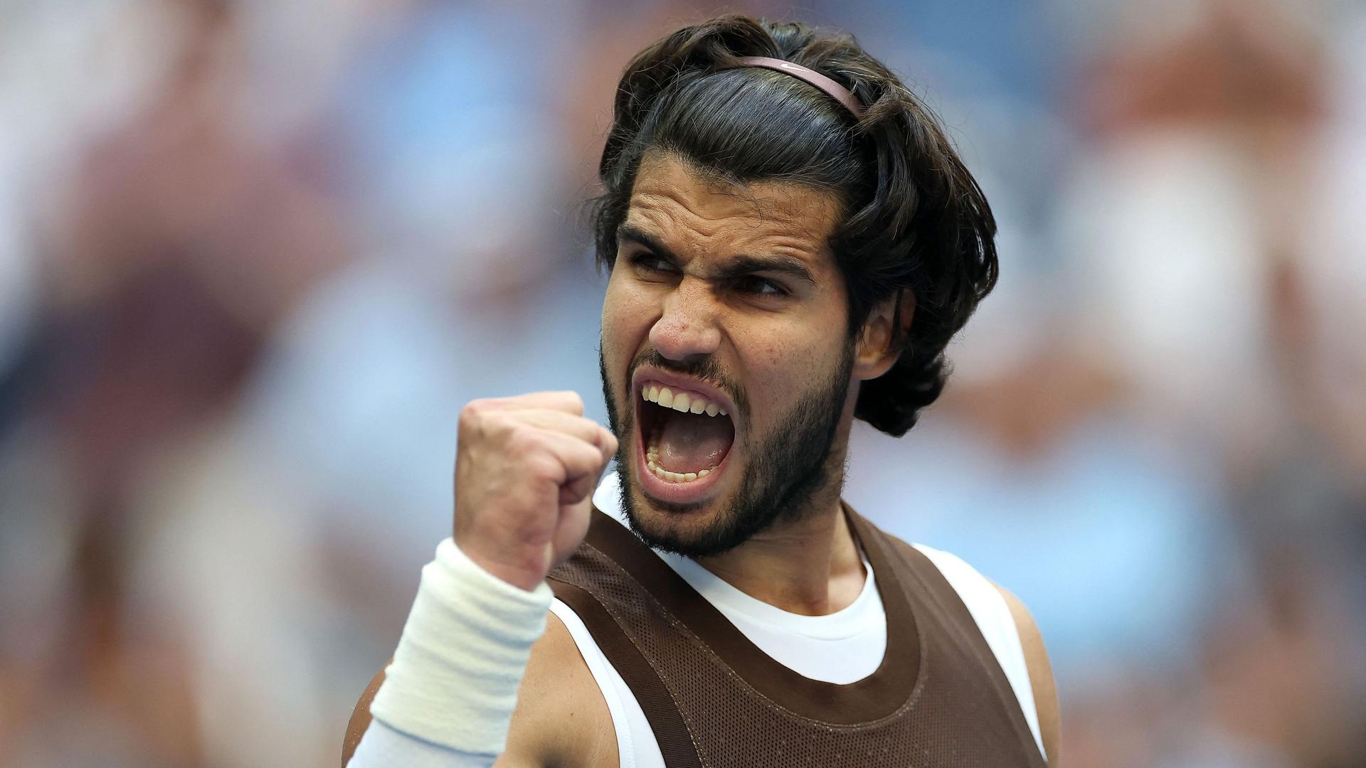 US Open heute im Überblick: Alcaraz kommt in Fahrt - Krawietz/Pütz mit Mühe