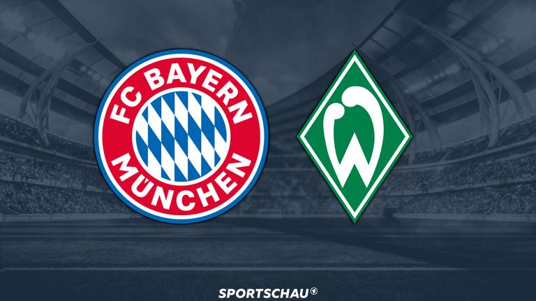 Logo Bayern München gegen Werder Bremen