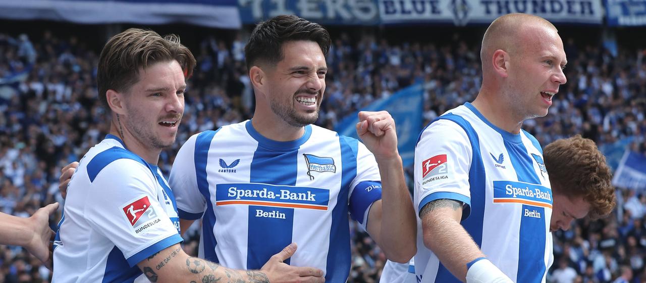Hertha BSC gewinnt gegen Magdeburg 2:1 und übernimmt die Tabellenführung