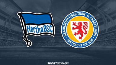 Logo Hertha BSC gegen Eintracht Braunschweig
