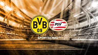 Logo Borussia Dortmund gegen PSV Eindhoven