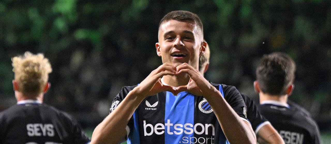 Nicolo Tresoldi bejubelt seinen Treffer