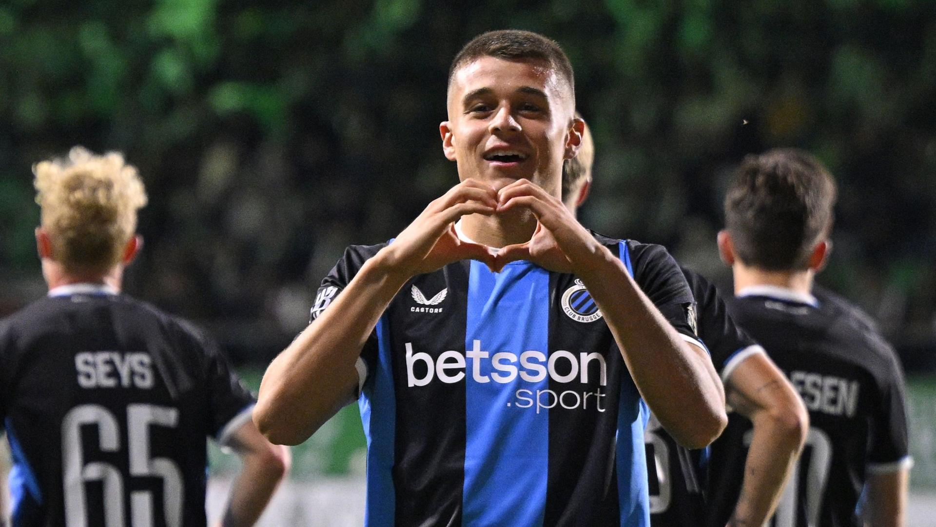 Tresoldi mit Brügge gegen die zukünftigen Kollegen