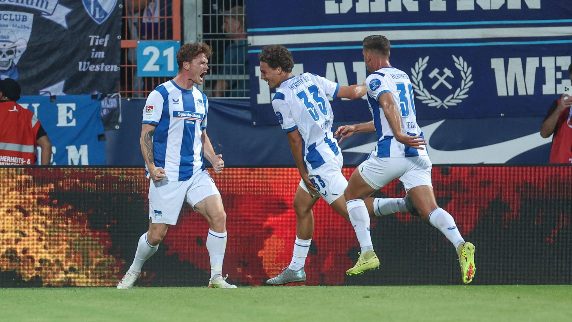 Auftakt in der 2. Liga: Keine Neuzugänge, kein Problem - Hertha gewinnt in Bochum