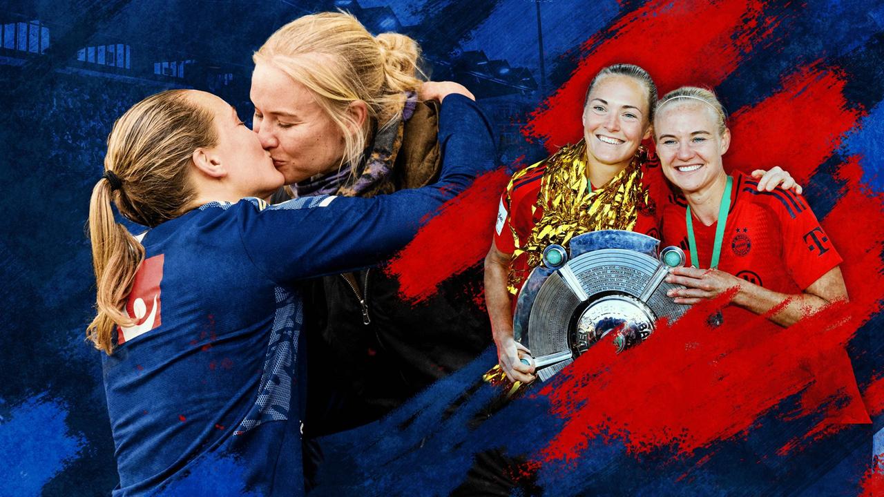 Münchner Fußballerinnen: Eriksson und Harder - vom WM-Kuss zum Bayern-Paar
