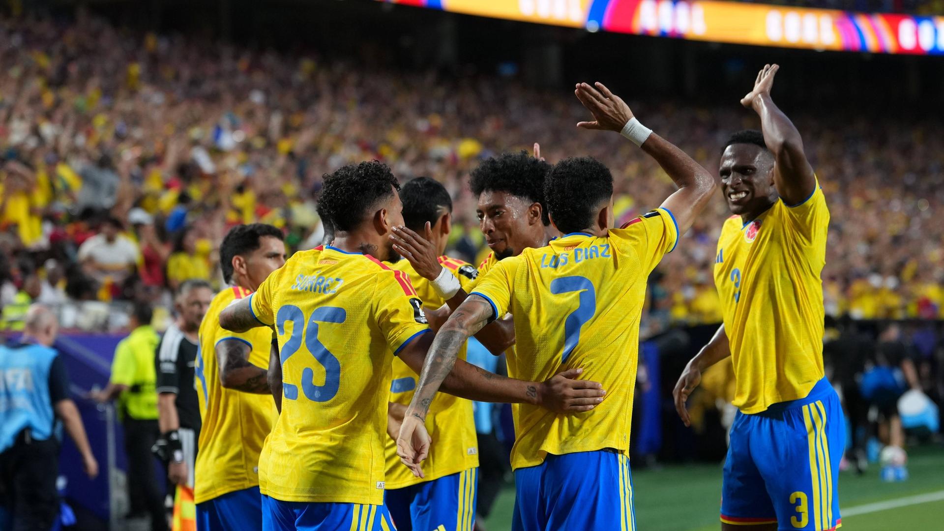 WM 2026: Souveränes Kolumbien komplettiert Achtelfinale
