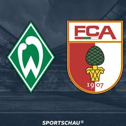 Logo Werder Bremen gegen FC Augsburg