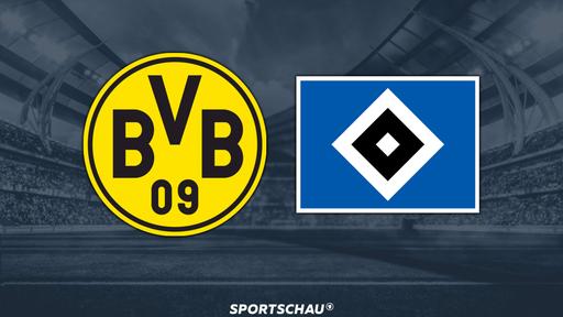 Logo Borussia Dortmund gegen Hamburger SV