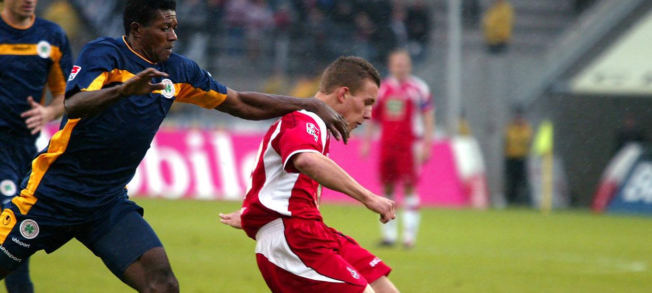 Tor des Monats Oktober 2004, Lukas Podolski | dpa Tor des Monats Oktober 2004, Lukas Podolski