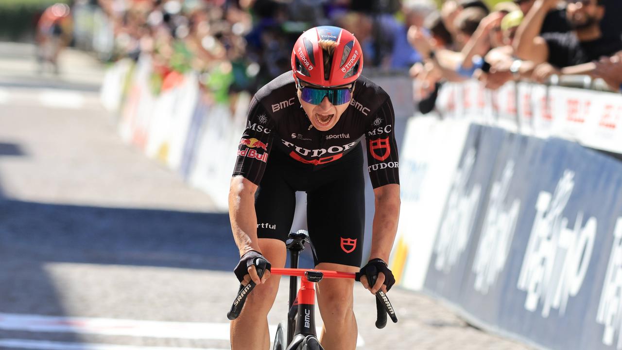 Ein ehemaliger Eisschnellläufer hängt die Radsport-Konkurrenz ab