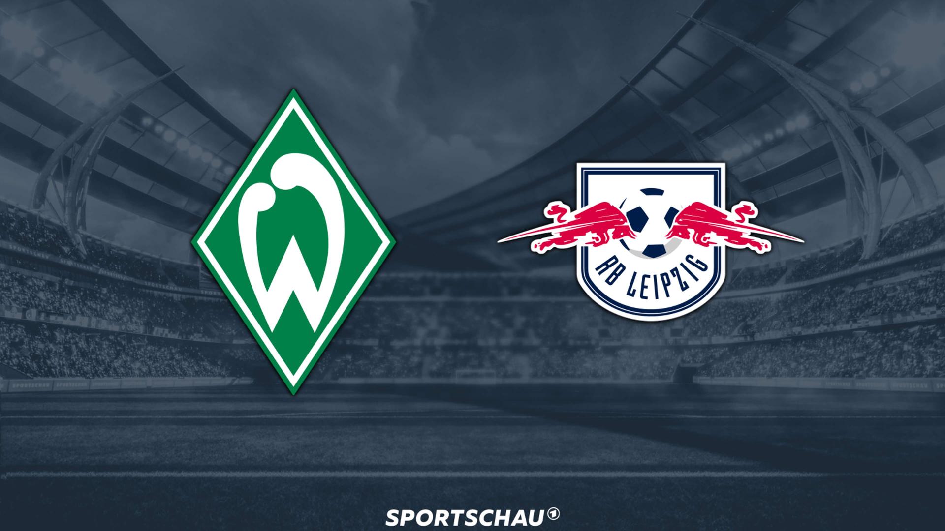 Логотипы футбольных клубов Вердер Бремен и РБ Лейпциг