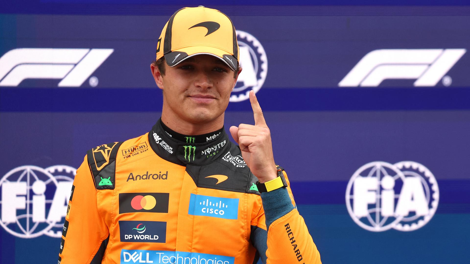 Formel 1: Lando Norris holt die Pole in Zandvoort