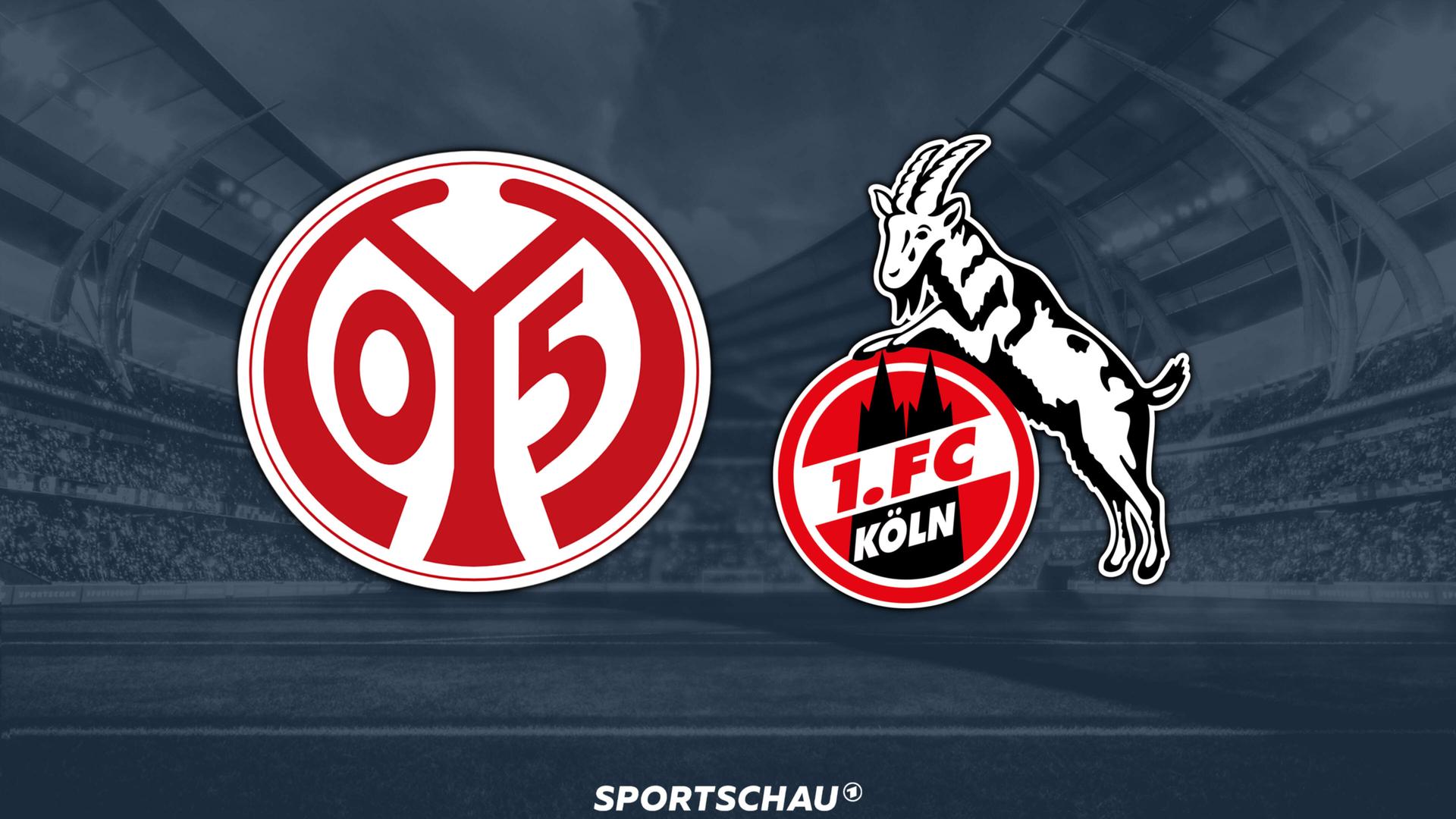 Logo 1. FSV Mainz 05 gegen 1. FC Köln | ARD