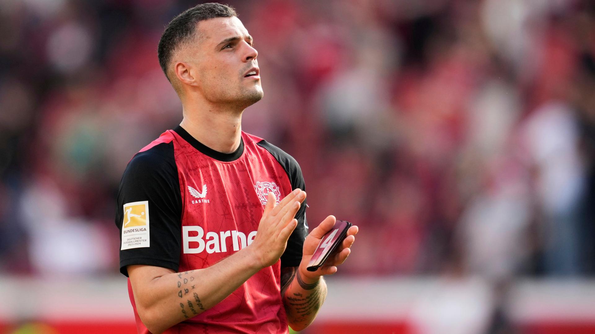 Wechsel zu Sunderland fix: Granit Xhaka verlässt Leverkusen