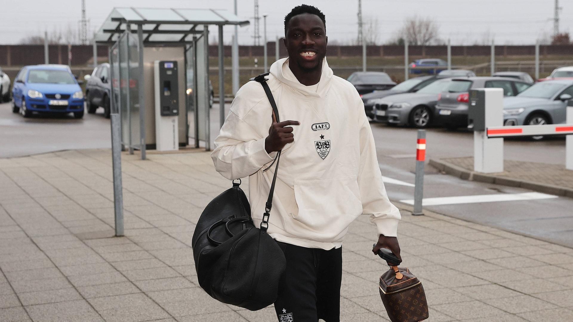 Silas Katompa Mvumpa verlässt den VfB Stuttgart und soll Mainz 05 fortan im Abstiegskampf verstärken. | IMAGO, IMAGO / Pressefoto Baumann