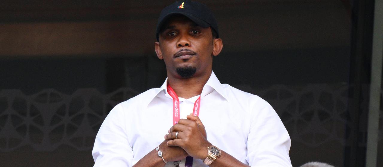 Ehemaliger Fußballspieler Samuel Eto'o ist seit 2021 Präsident der Fédération Camerounaise de Football.