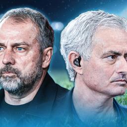 Hans-Dieter Flick (l.) und Jose Mourinho (r.)