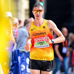 Geher Christopher Linke bei der Leichtathletik-EM in Birmingham.