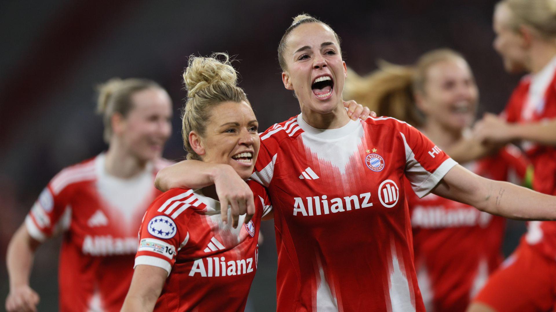 Bayern Frauen im CL-Halbfinale: Sieg gegen Manchester United