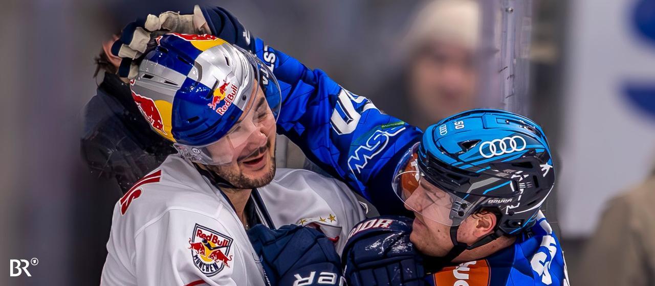 Schlägerei im Play-off-Viertelfinale zwischen dem ERC Ingolstadt und dem EHC München