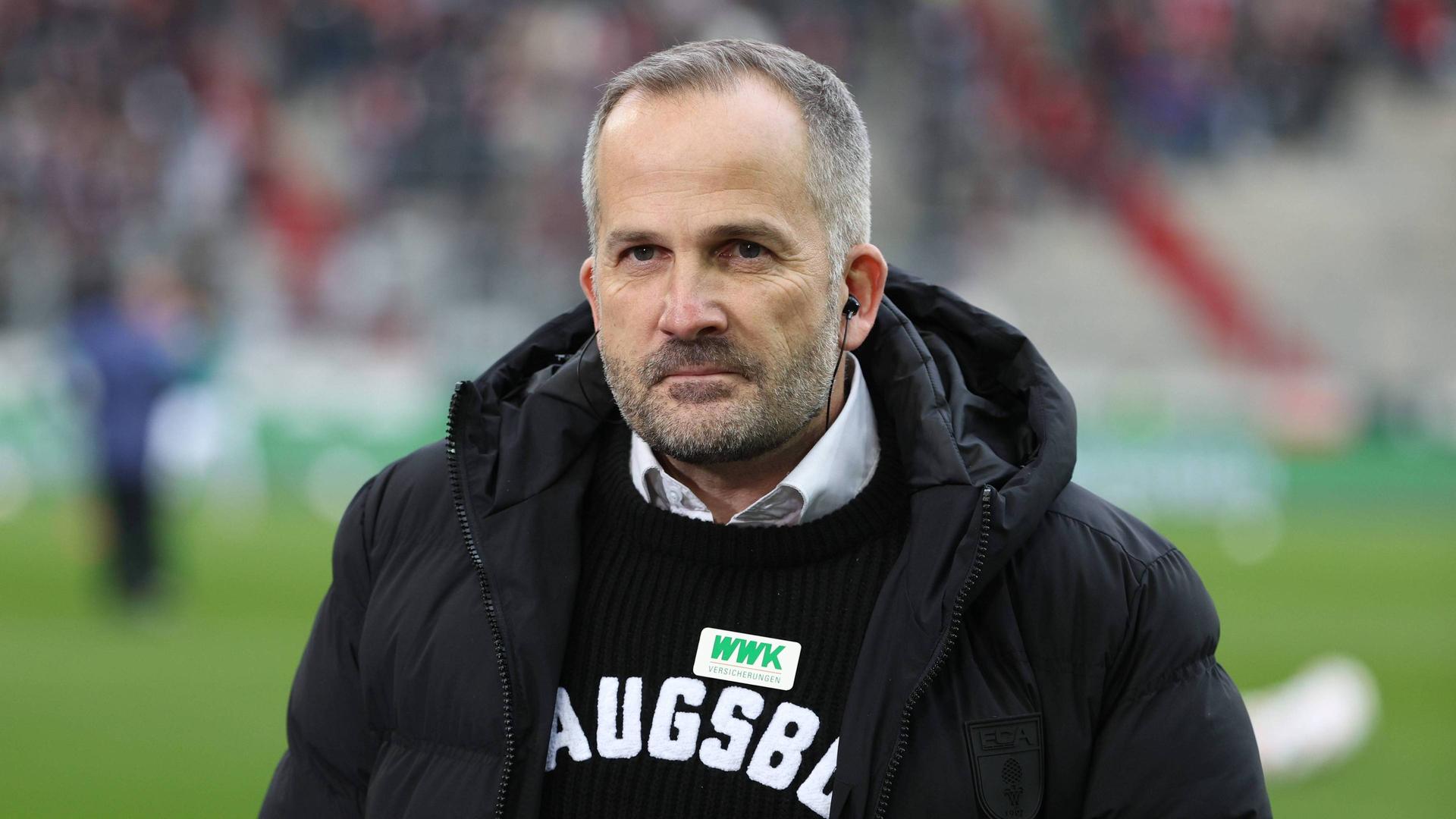 Manuel Baum am Spielfeldrand | IMAGO/kolbert-press