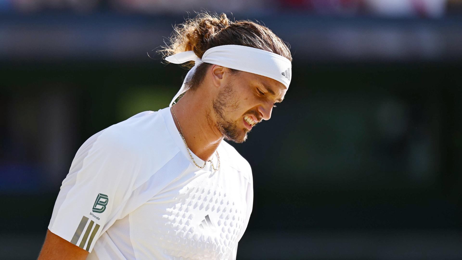 Wimbledon-Finale: Zverev patzt - Sinner holt sich den dritten Satz