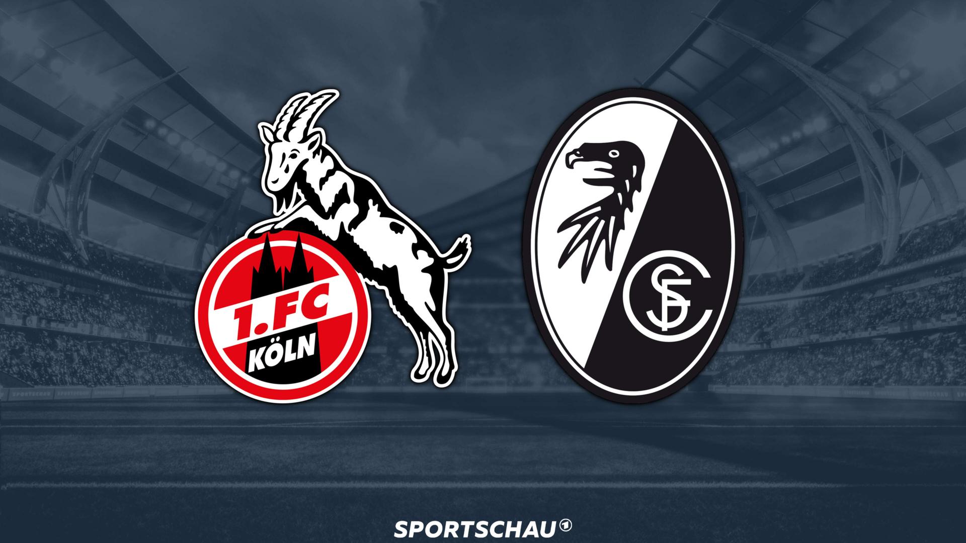 Logo 1. FC Köln gegen SC Freiburg | ARD