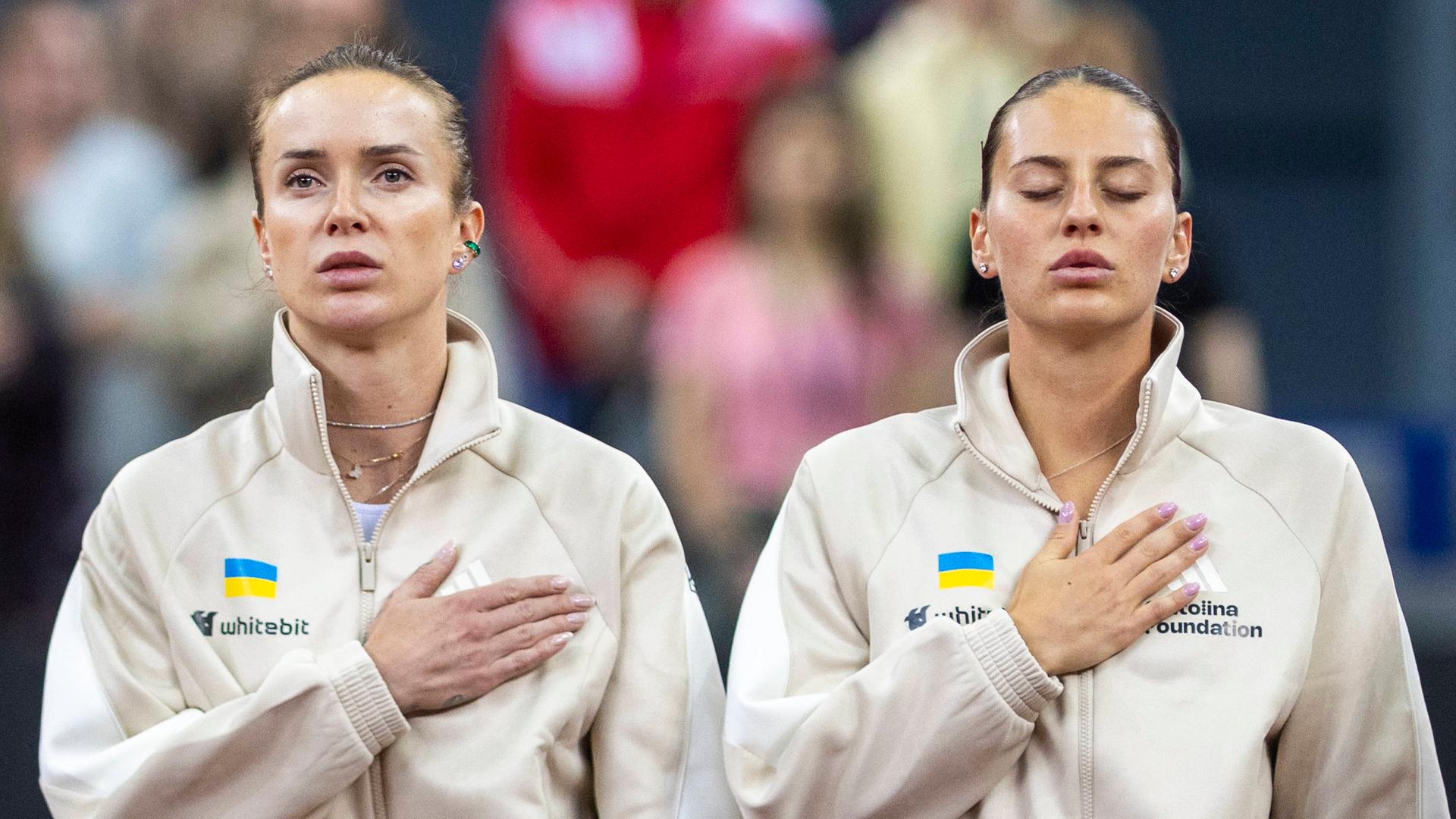 Elina Svitolina und Marta Kostyuk - zusammen gegeneinander