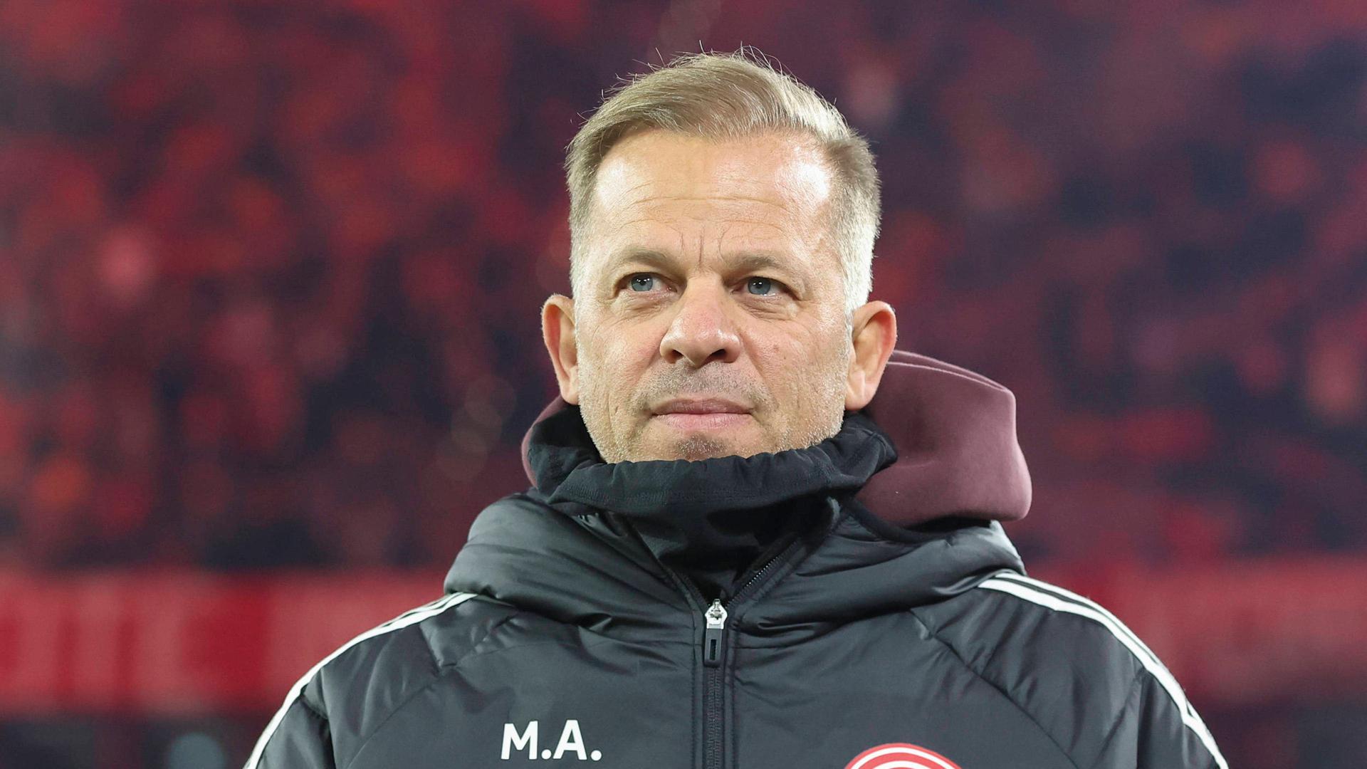 Medien: Fortuna Düsseldorf trennt sich von Trainer Markus Anfang