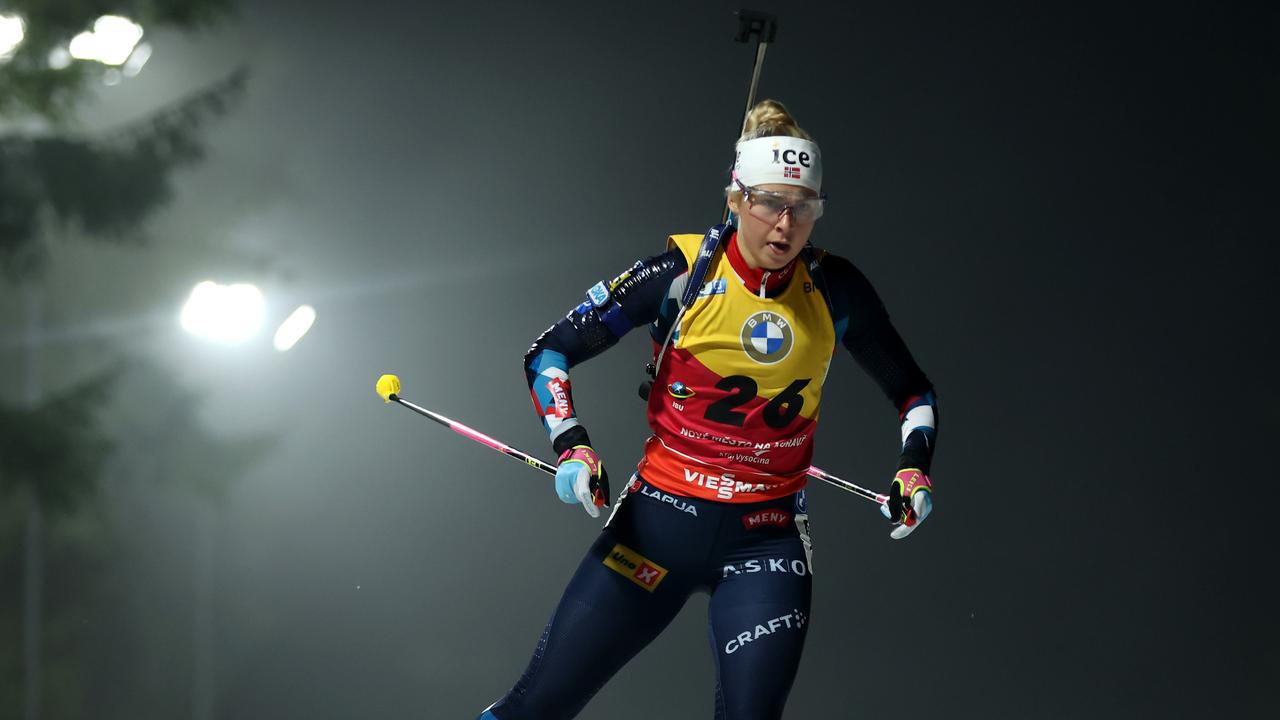 Wintersport in Nove Mesto Der BiathlonSprint der Frauen bei der WM