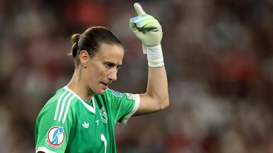 Deutschlands Torhüterin Ann-Katrin Berger